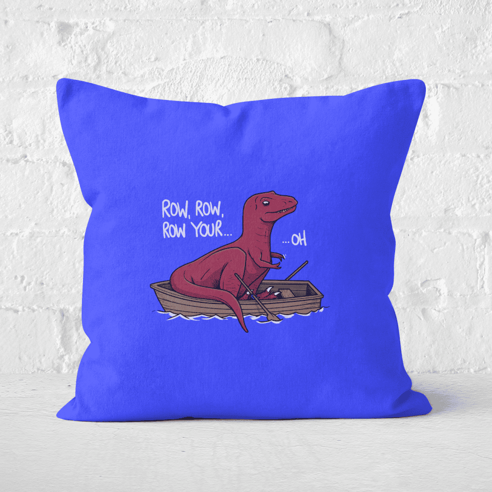 Row Row Row Your Boat Square Cushion