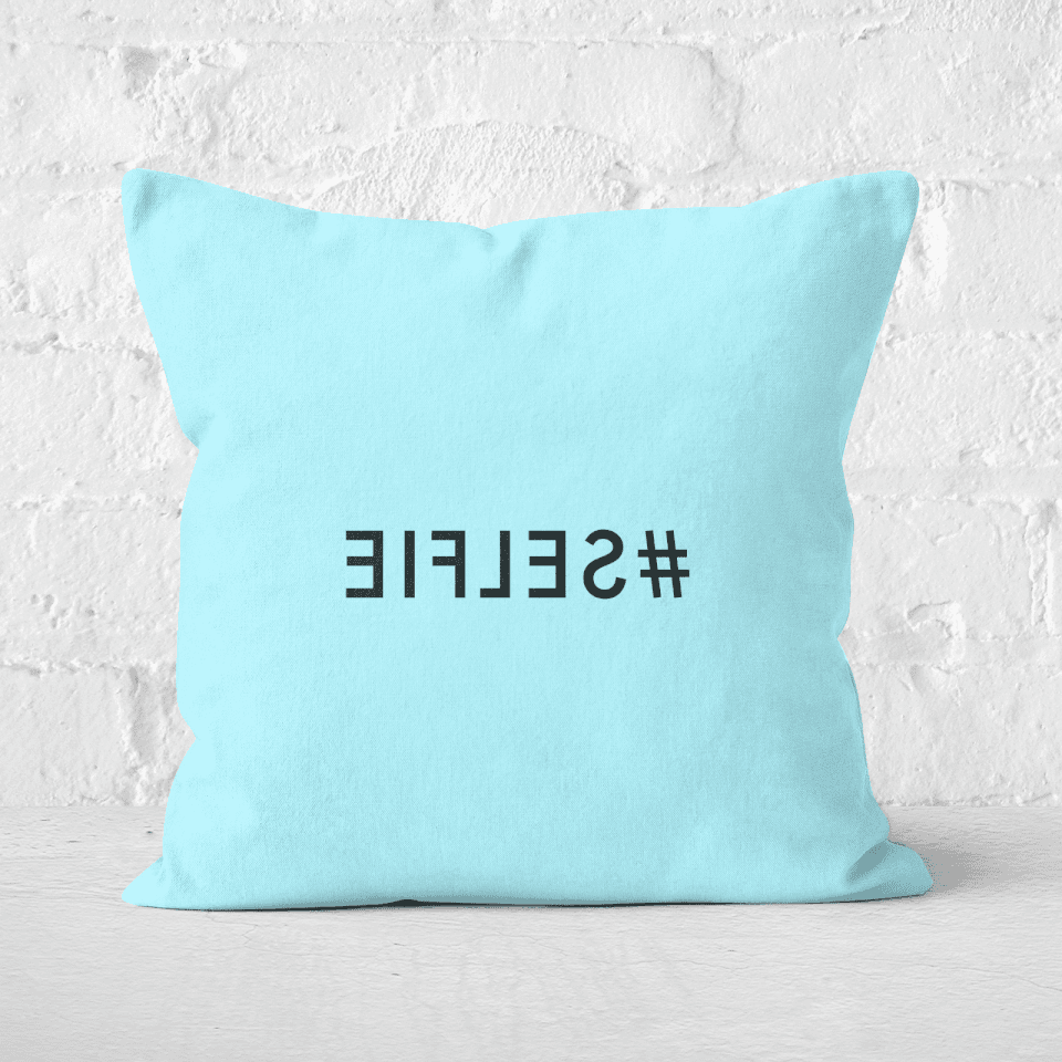 Mirror Selfie Square Cushion