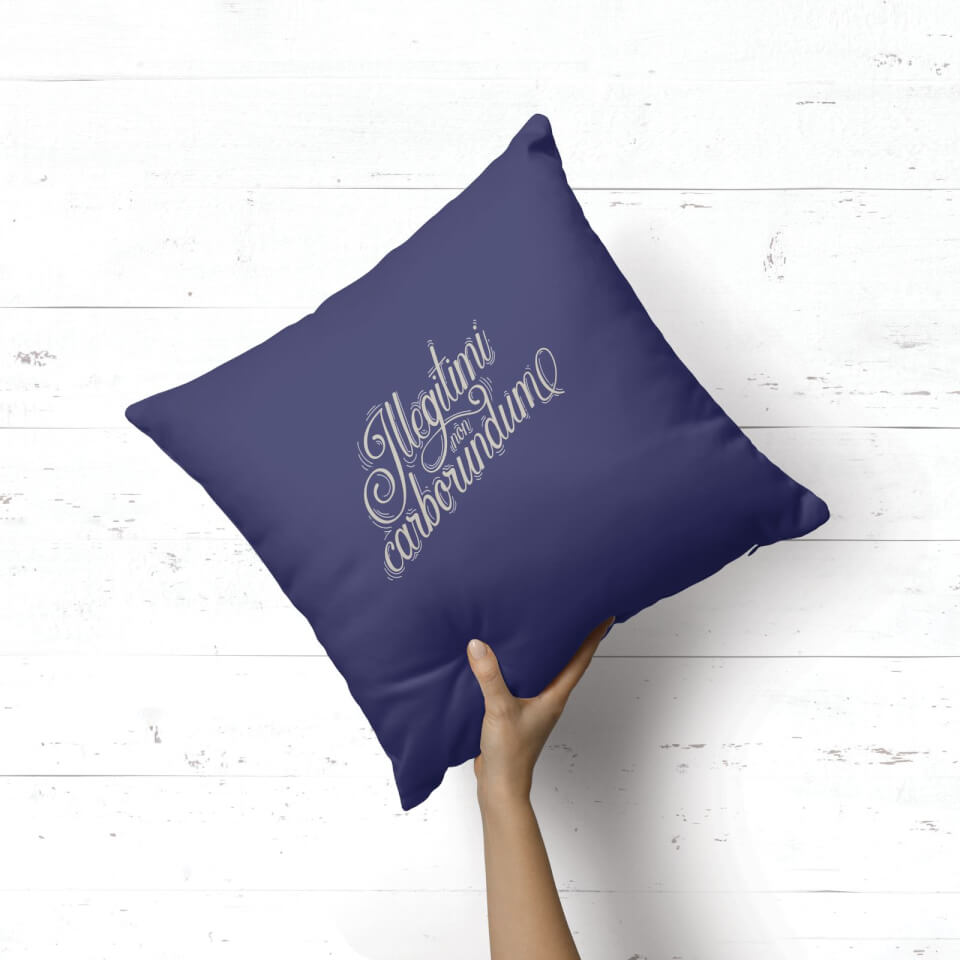 Illegitimi Square Cushion 1