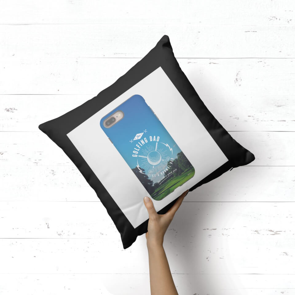 Golf Dad Phone Case Square Cushion 1