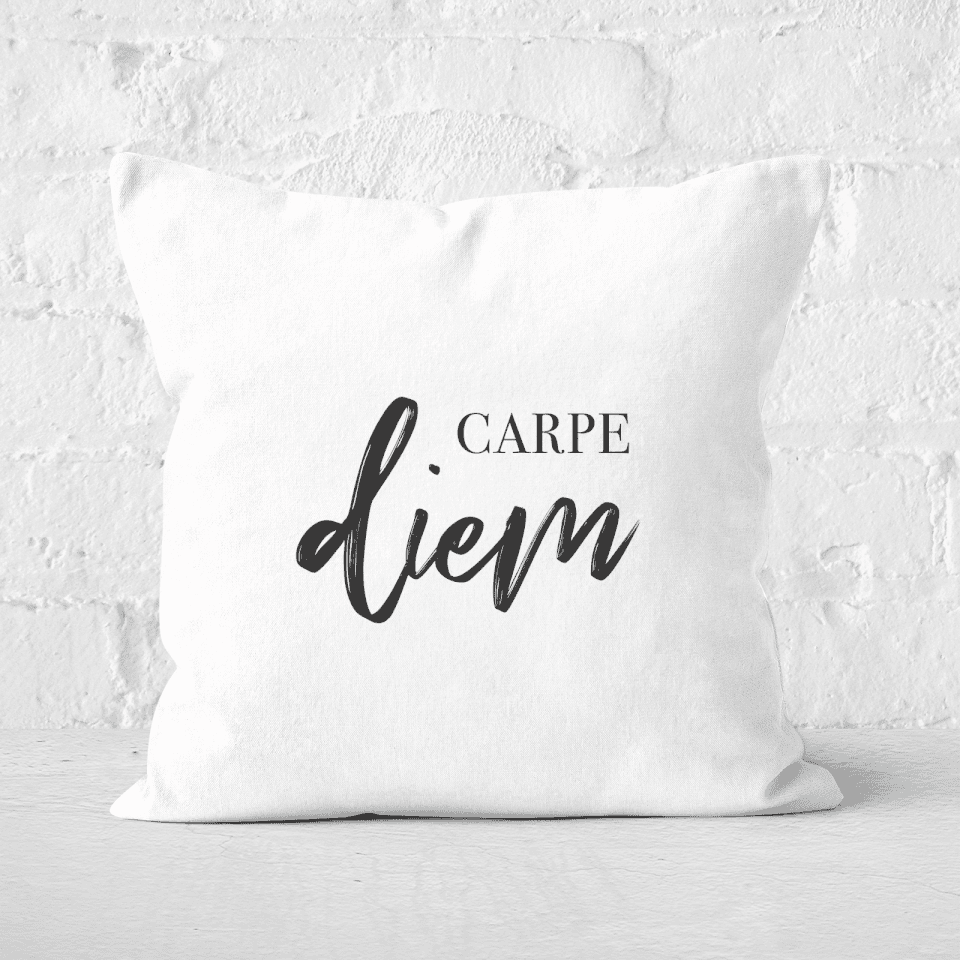 Carpe Diem Square Cushion