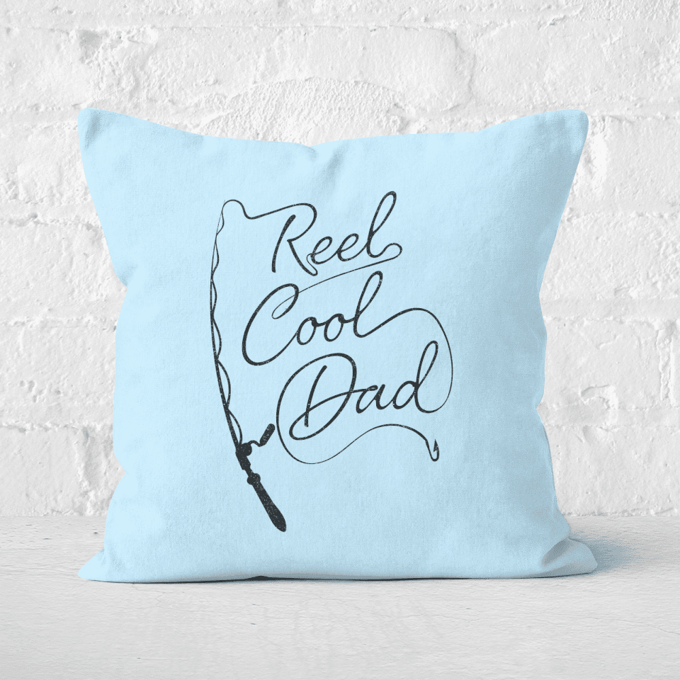 Reel Cool Dad Square Cushion