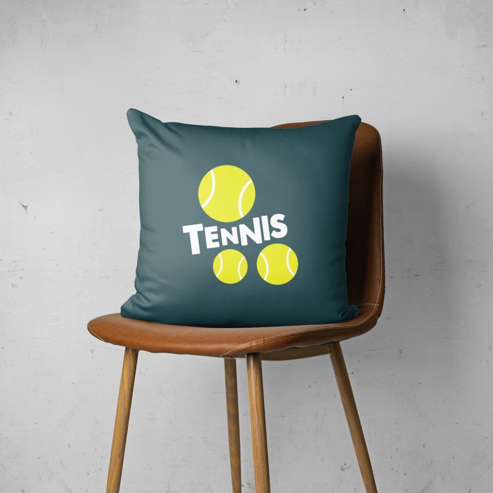 Tennis Balls Square Cushion 2