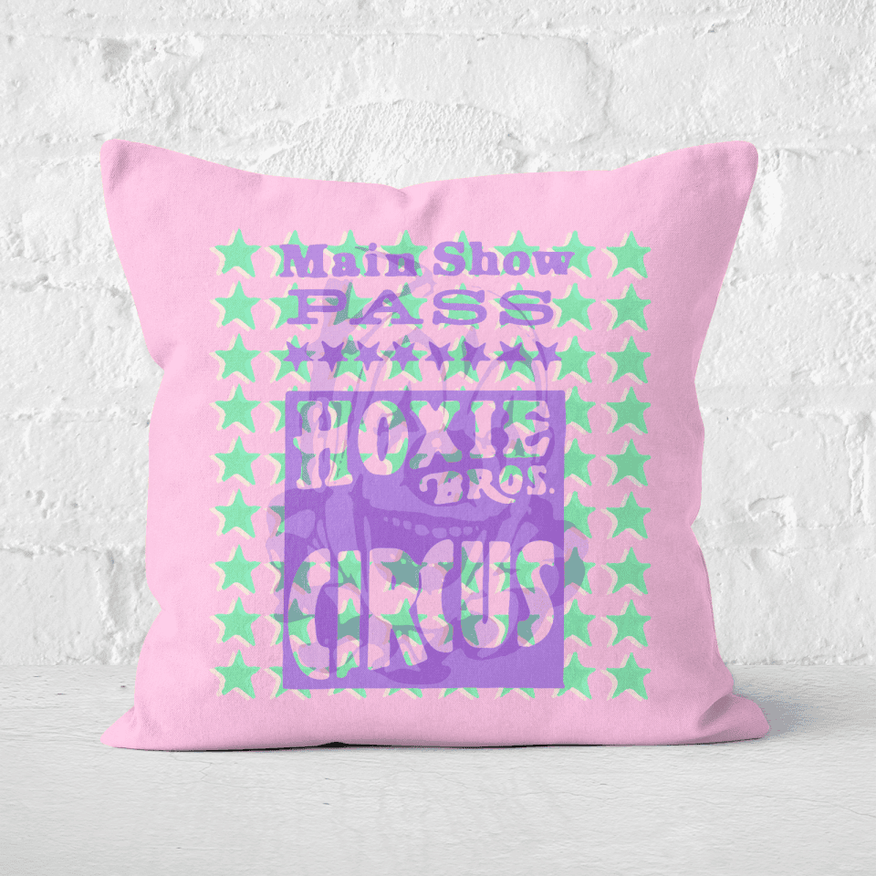 Pressed Flowers Main Show Pass Square Cushion