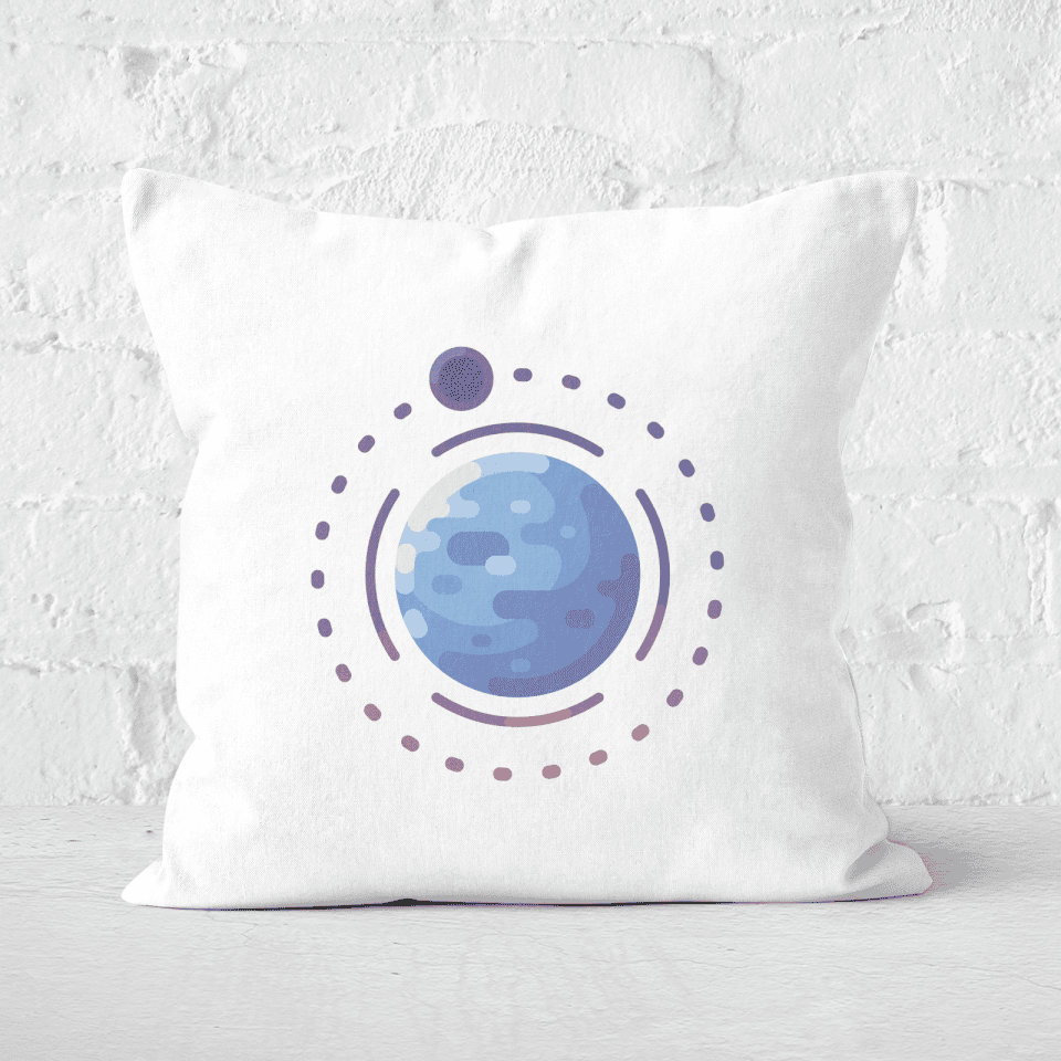 Planet Earth Square Cushion