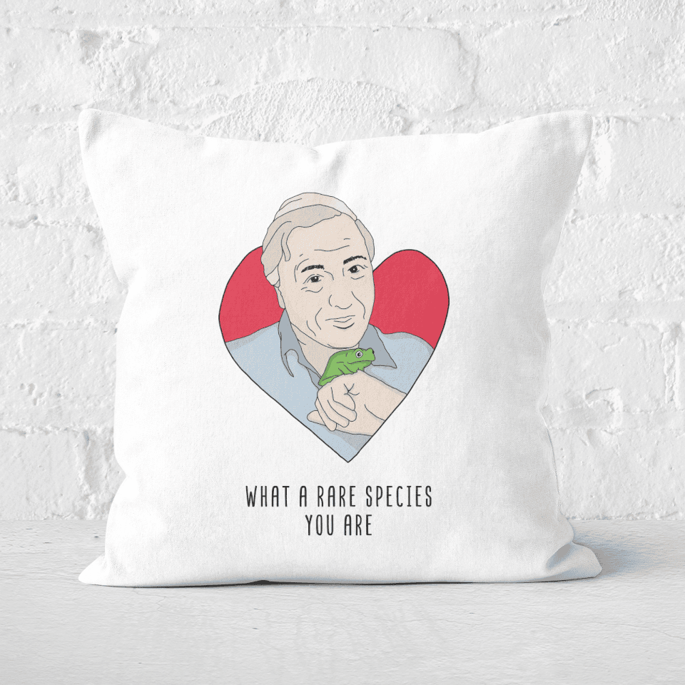 What A Rare Species You Are Square Cushion