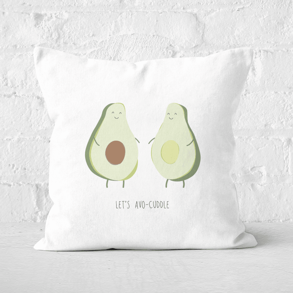 Let's Avo-Cuddle Square Cushion