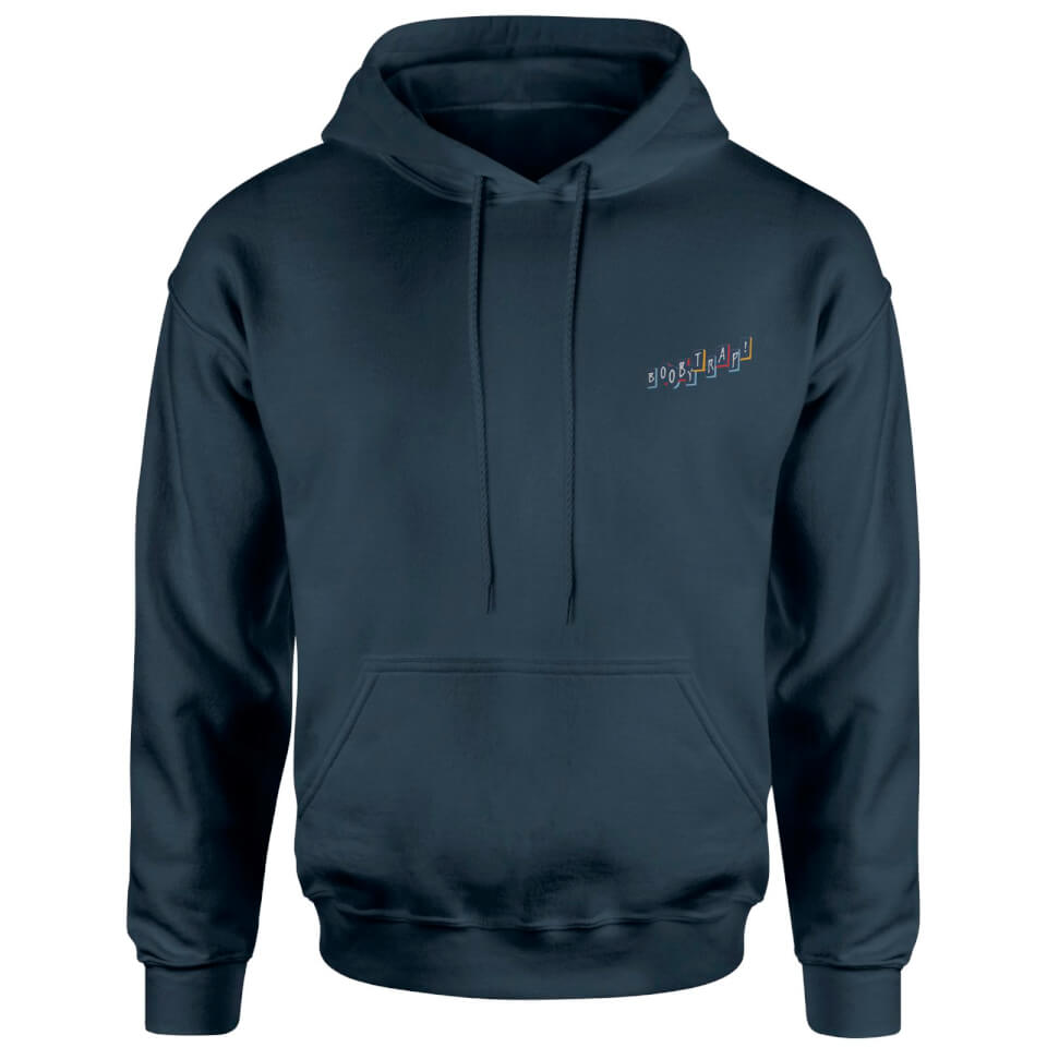 DC Birds of Prey Boobytrap Embroidered Unisex Hoodie - Navy