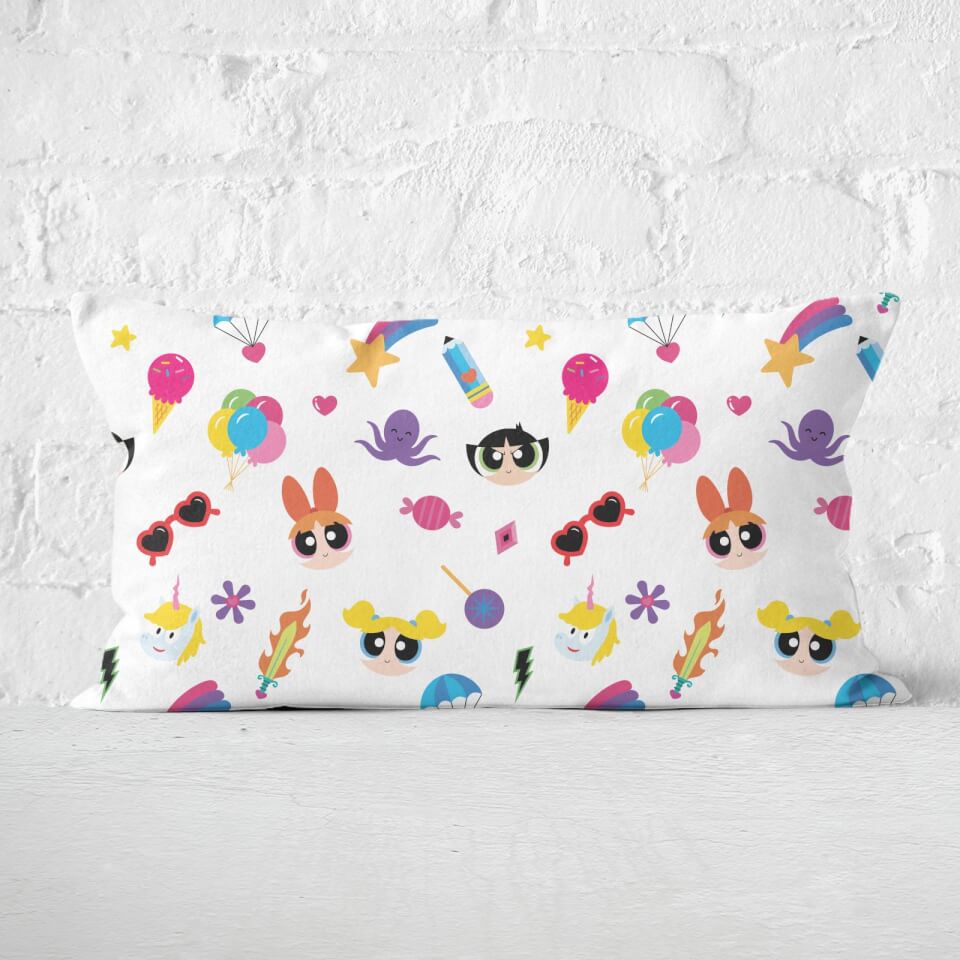 The Powerpuff Girls Colourful PPG Rectangular Cushion