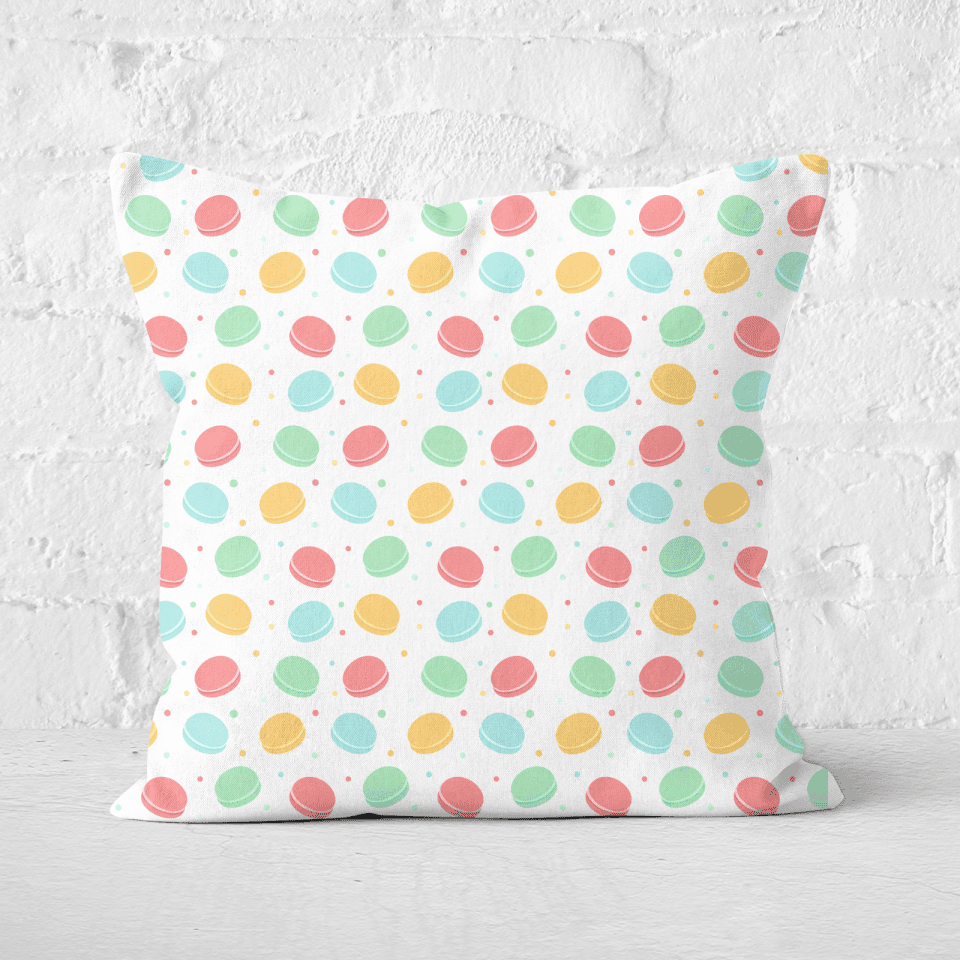 Macaron Party Square Cushion
