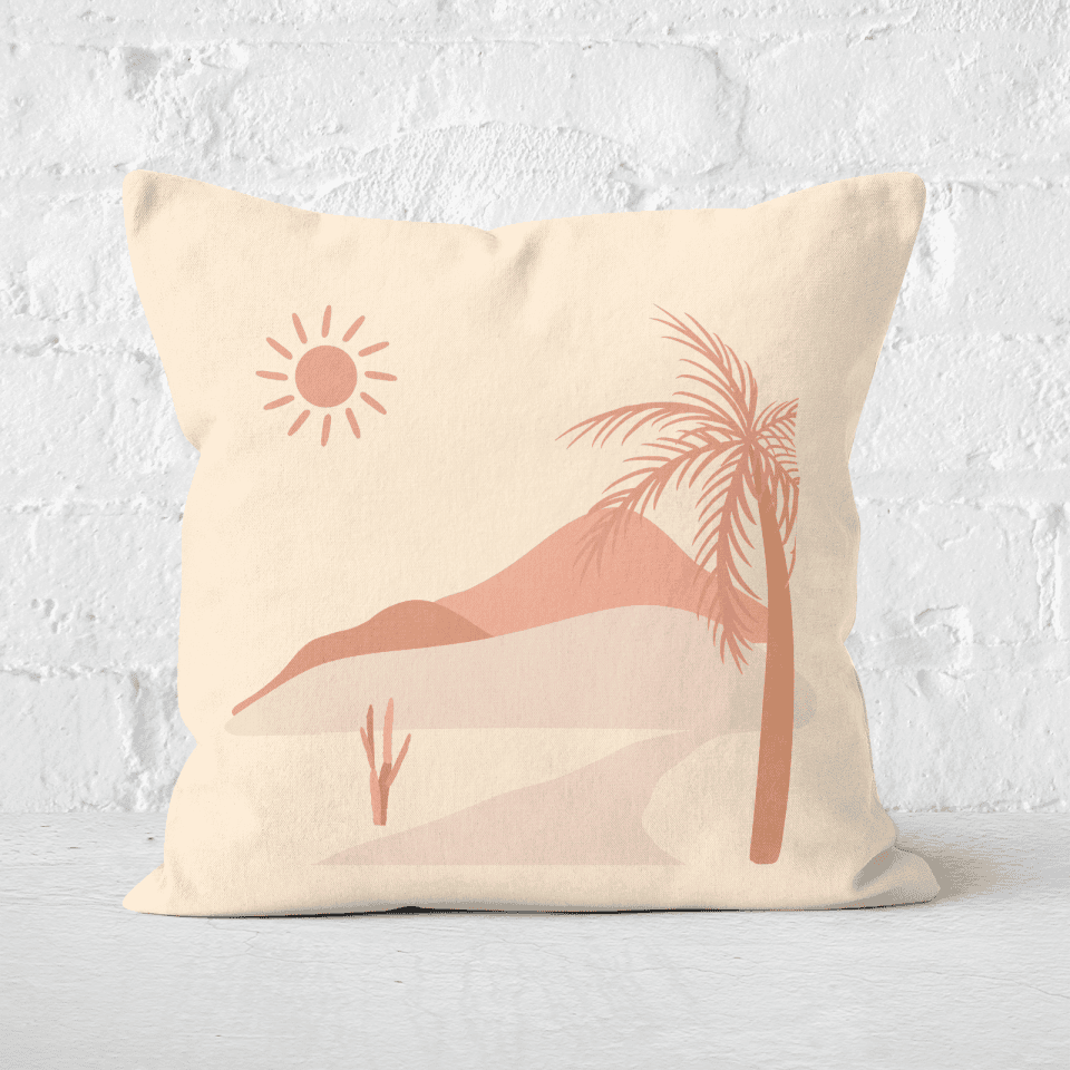 Dessert Scenes Square Cushion