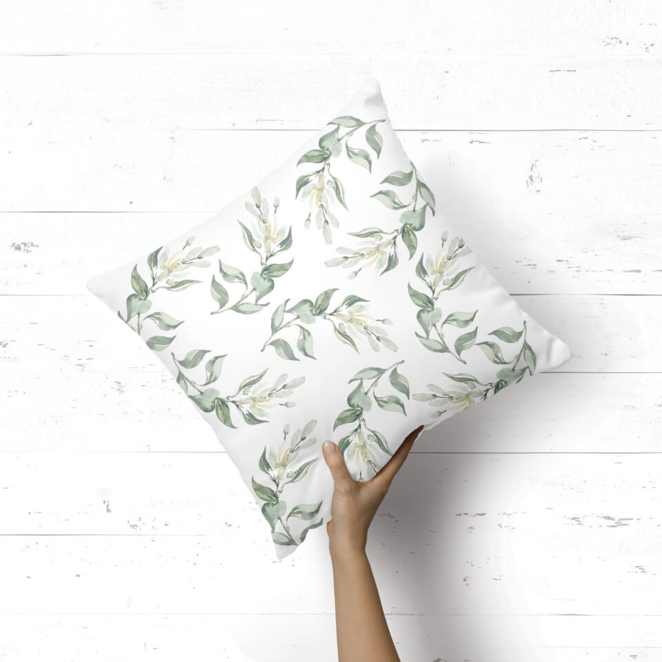 Leaves Square Cushion 1
