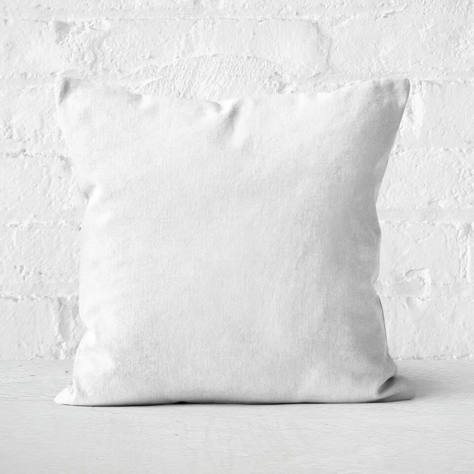 The Motivated Type Choose Happy Square Cushion 0