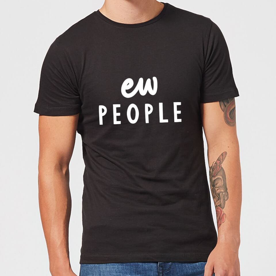 The Motivated Type Ew People Men's T-Shirt - Black