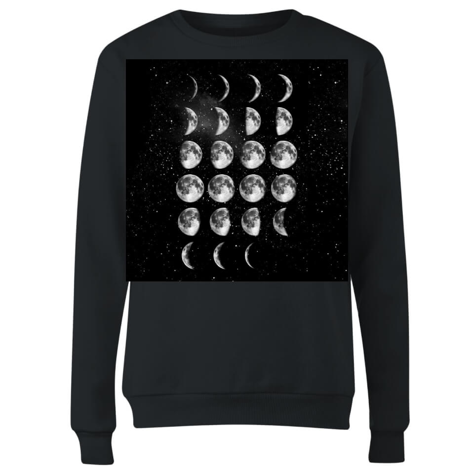 The Motivated Type Moon Cycle Women's Sweatshirt - Black 0