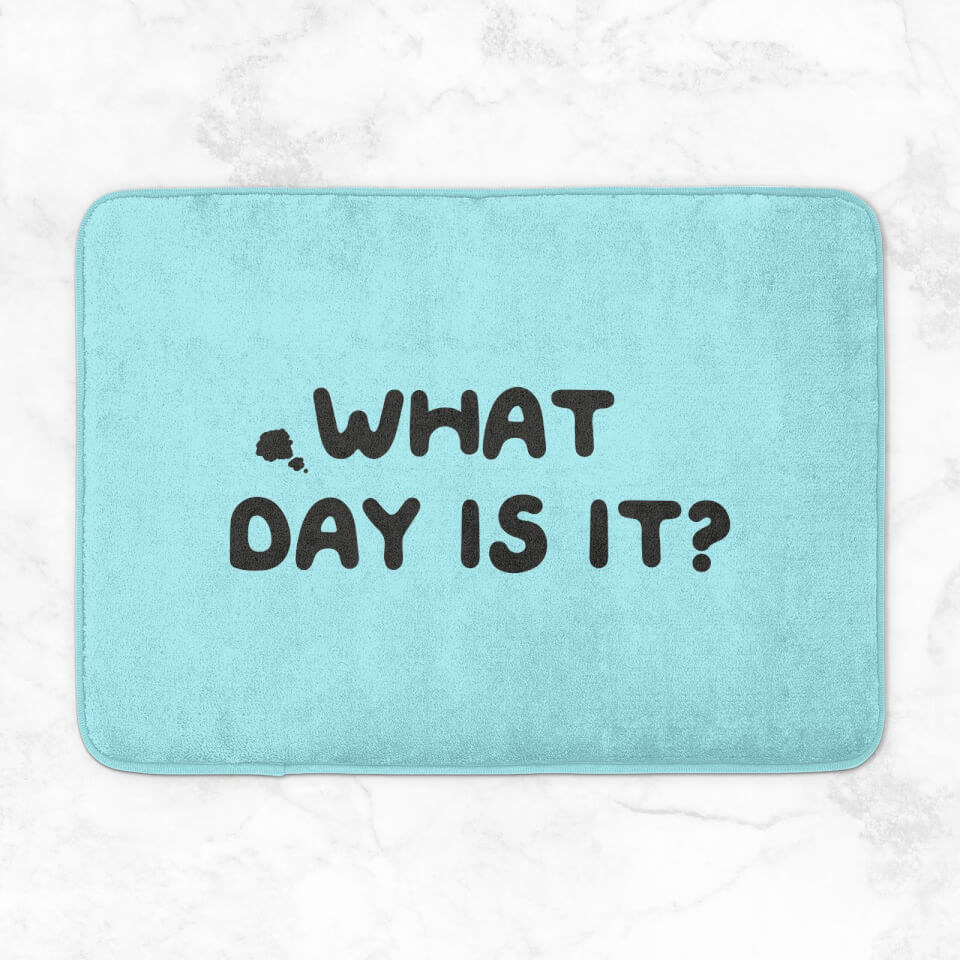 What Day Is It? Bath Mat