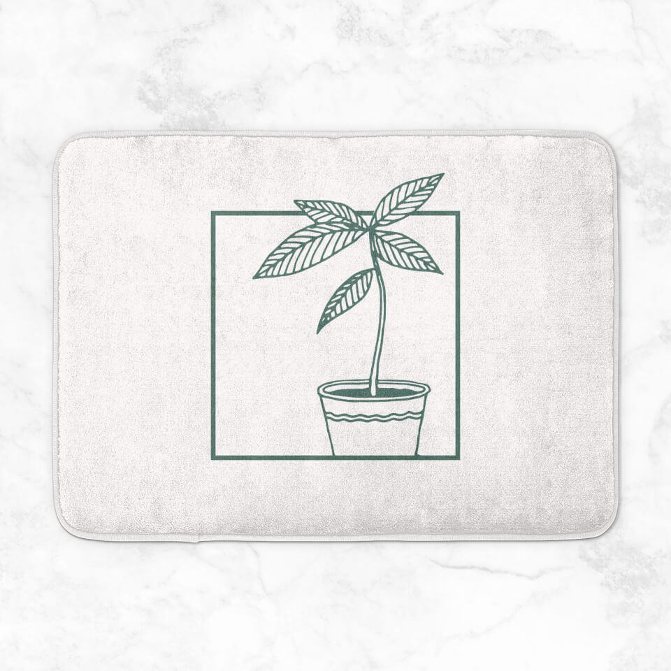 Plant Bath Mat