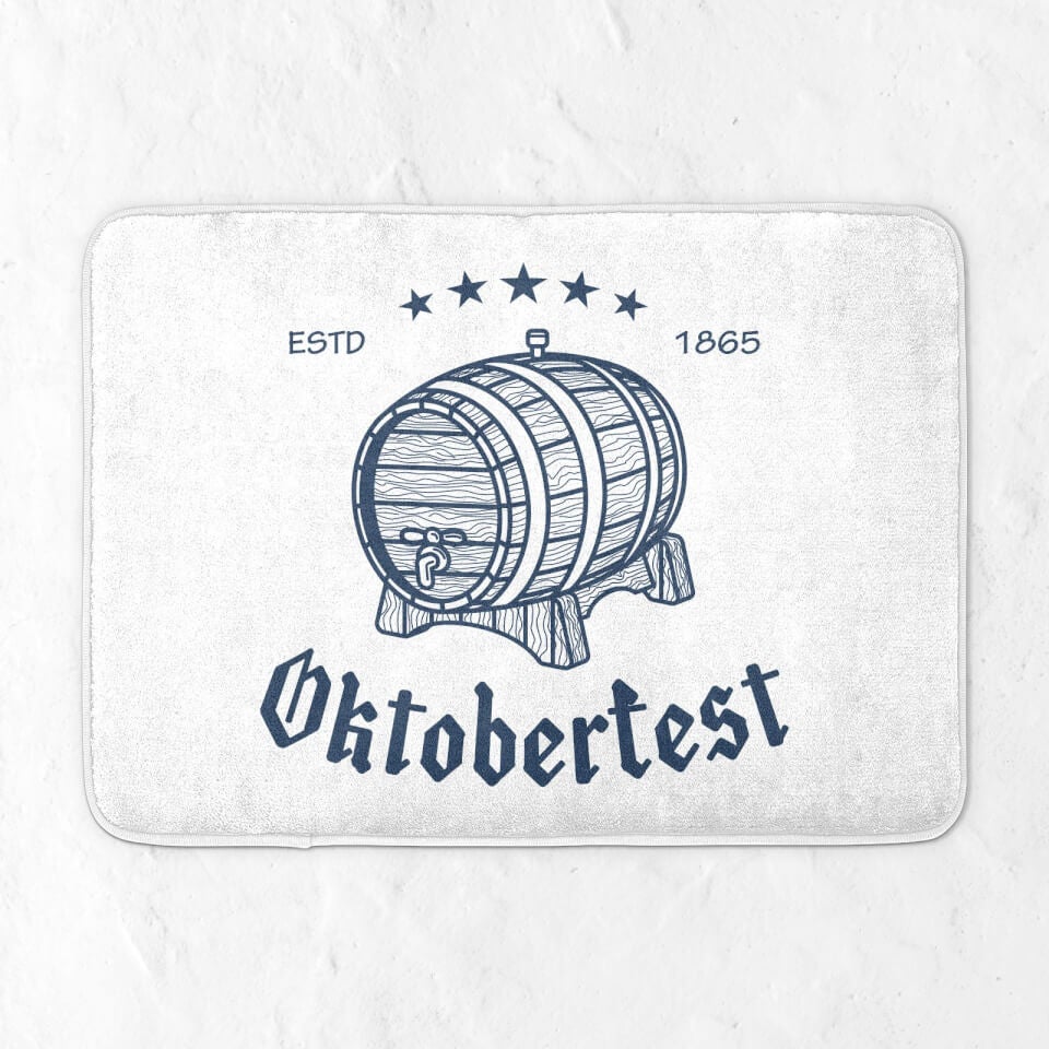 Oktoberfest Barrel Bath Mat