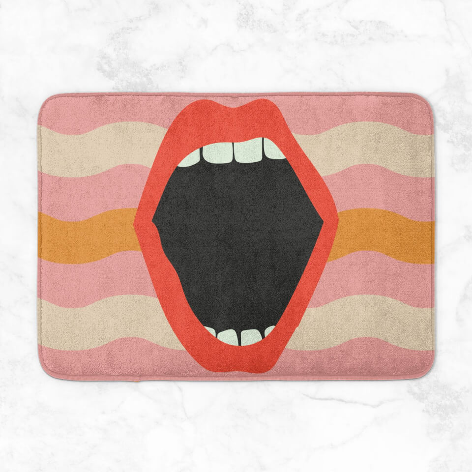 Scream Bath Mat