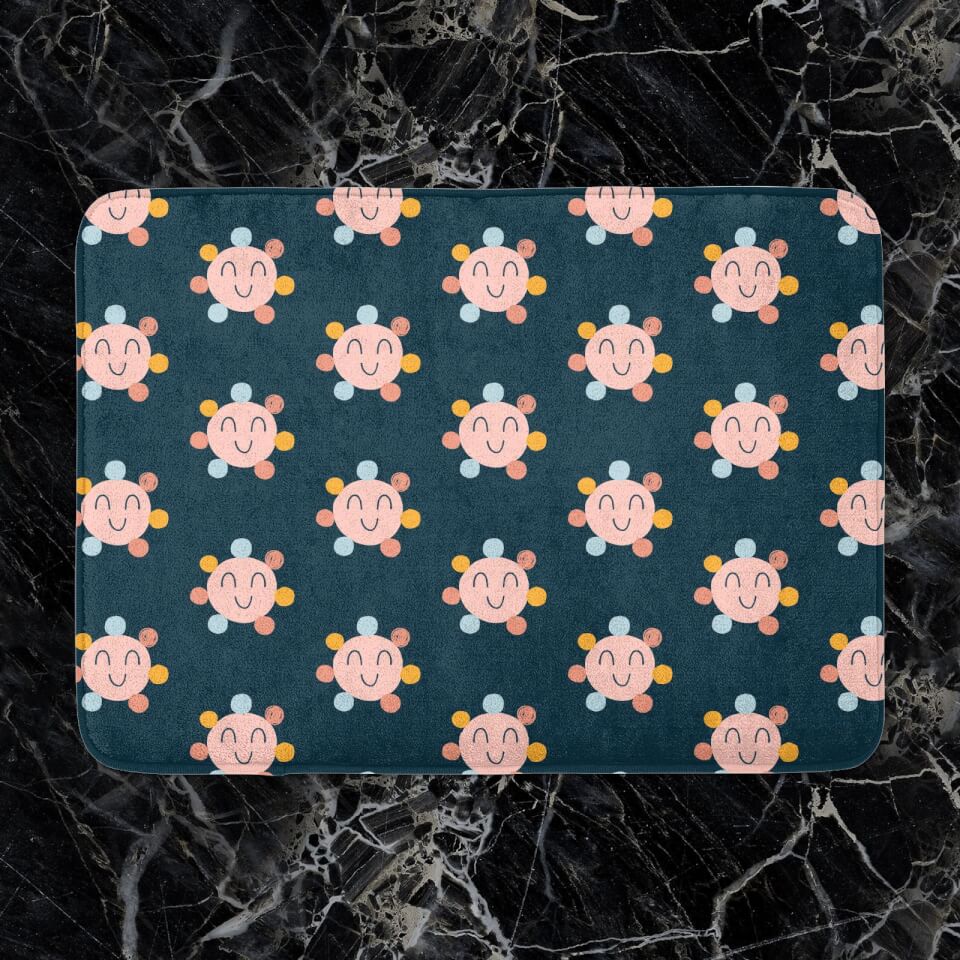 Sunny Dark Bath Mat