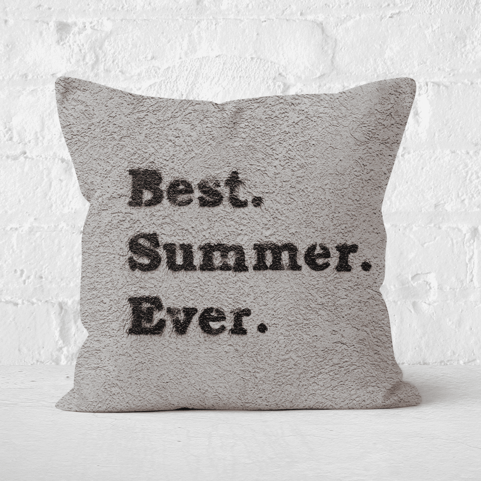 Best Summer Ever. Square Cushion