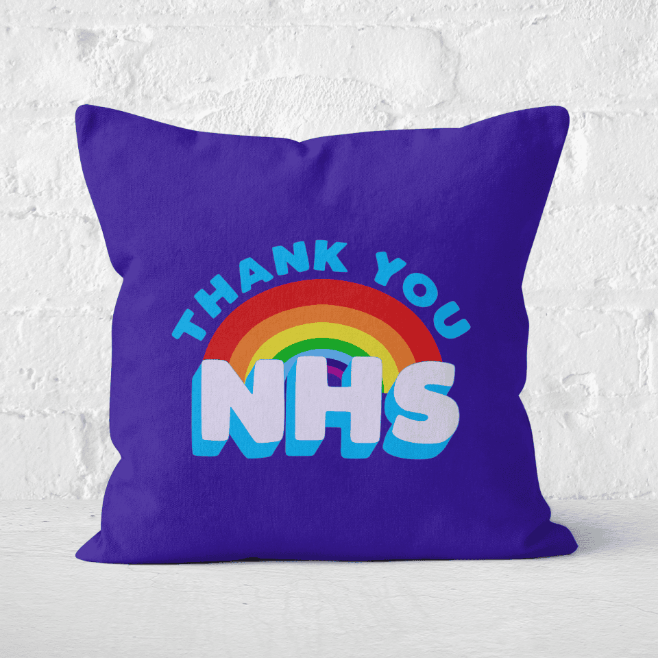 Thank You NHS Square Cushion