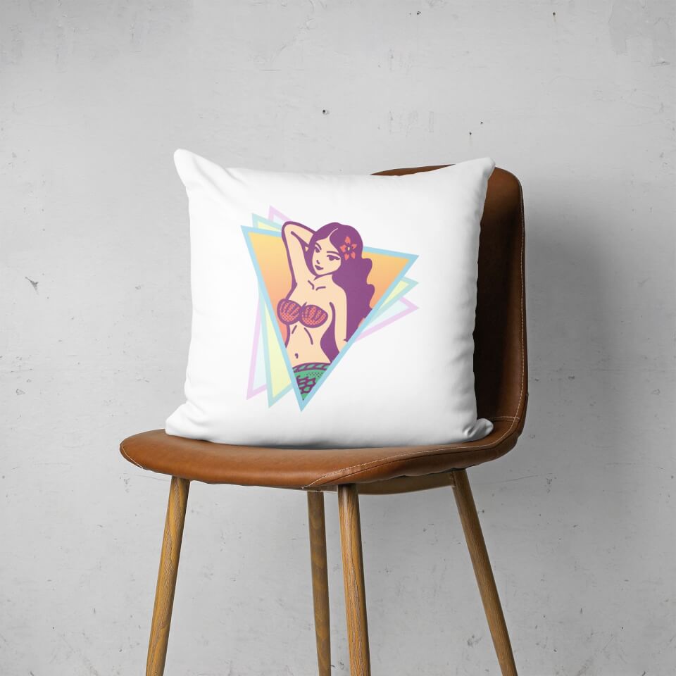 Mermaid Summer Square Cushion 2