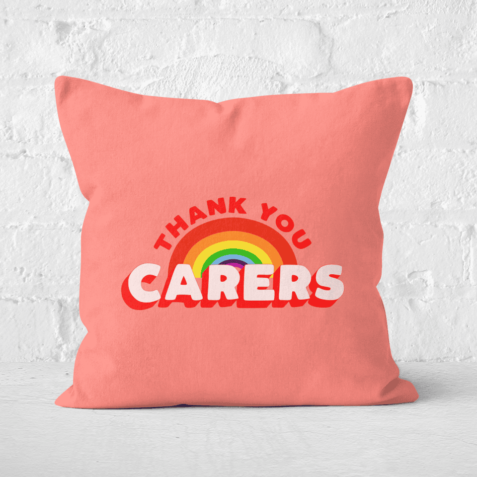 Thank You Carers Square Cushion