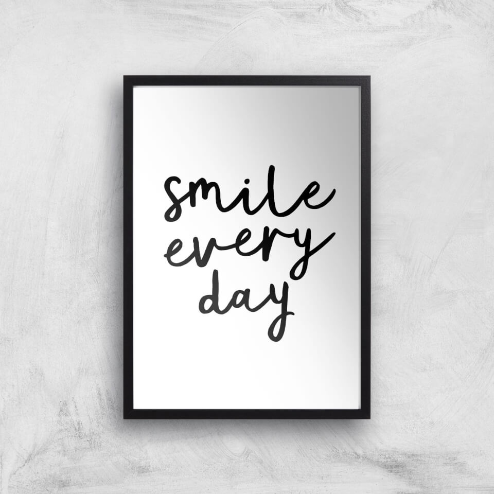 The Motivated Type Smile Every Day Giclee Art Print