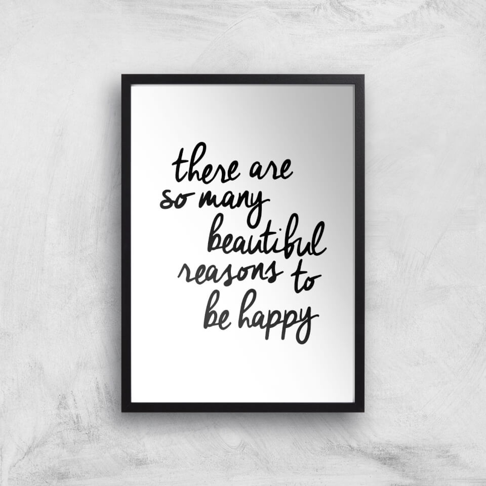 The Motivated Type There Are So Many Beautiful Reasons Handwritten Giclee Art Print