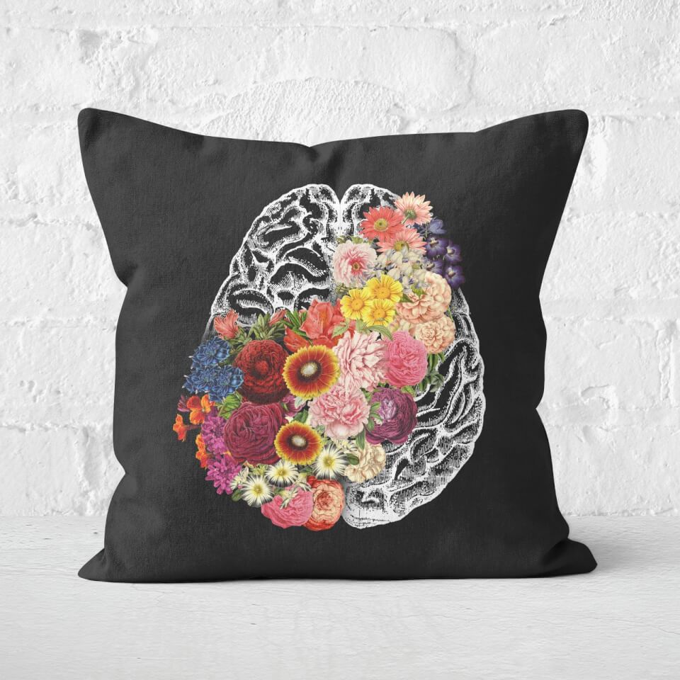 Love Your Brain Square Cushion