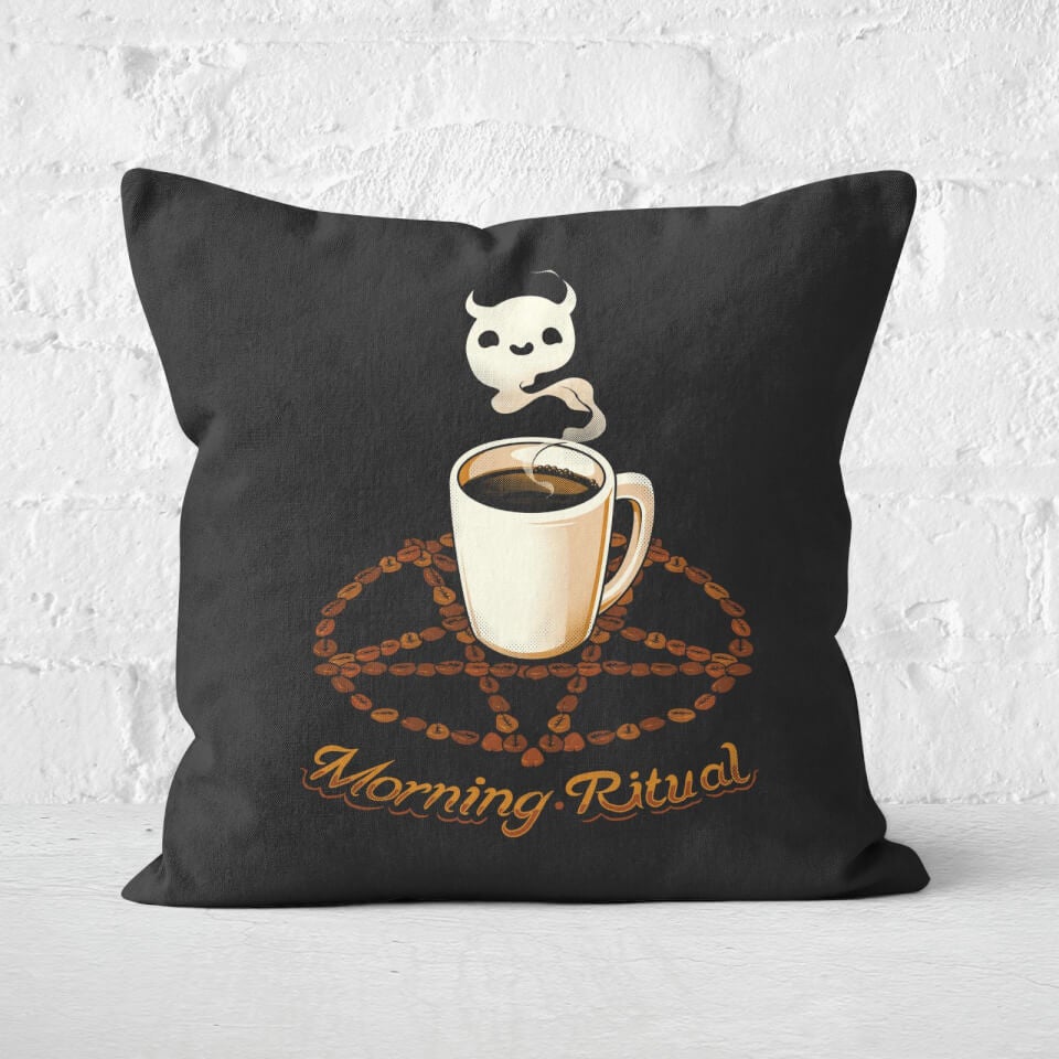Morning Ritual Square Cushion