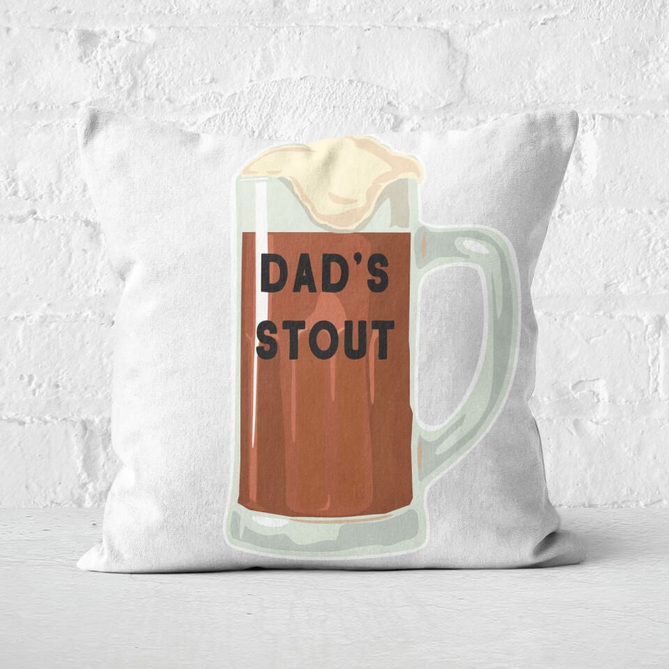 Dad's Stout Square Cushion