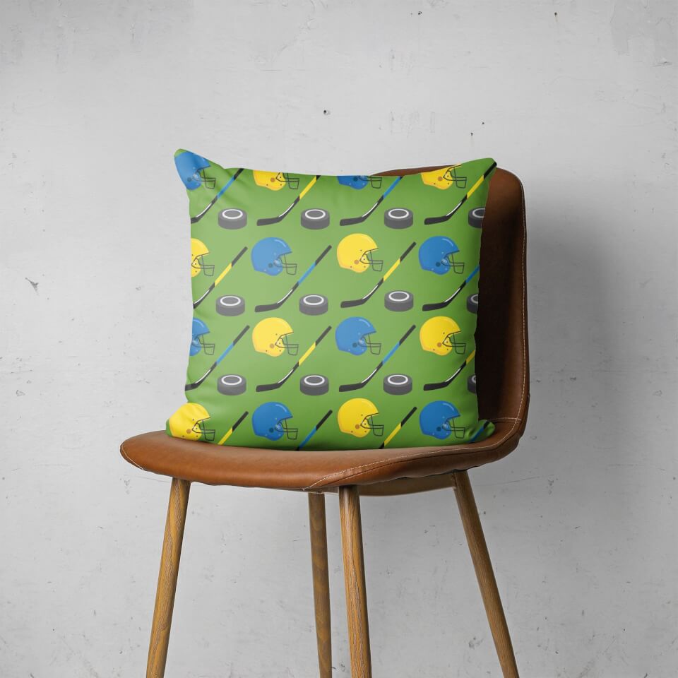 Hockey Square Cushion 2
