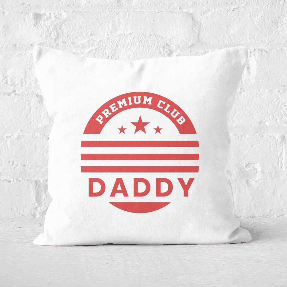 Premium Club Daddy Square Cushion