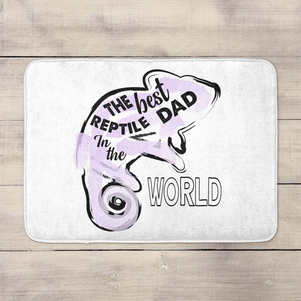 Reptile Dad Bath Mat