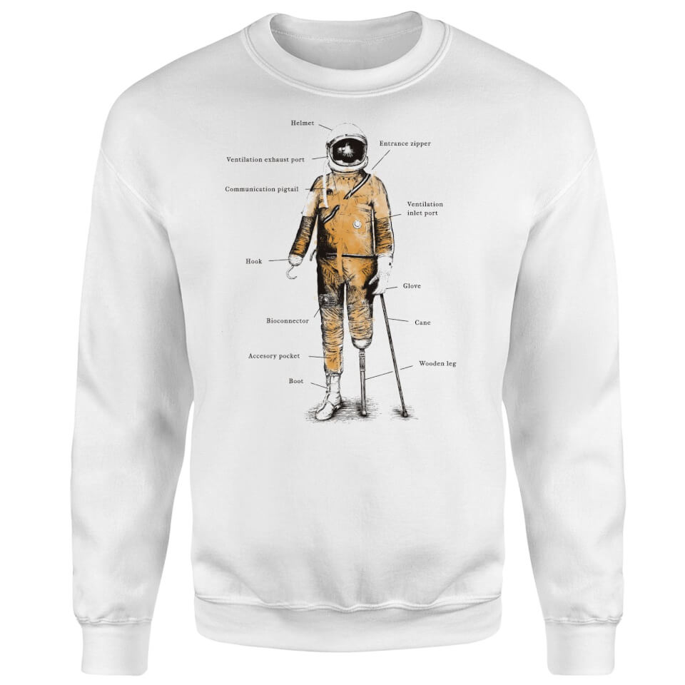 Astronaut Sweatshirt - White