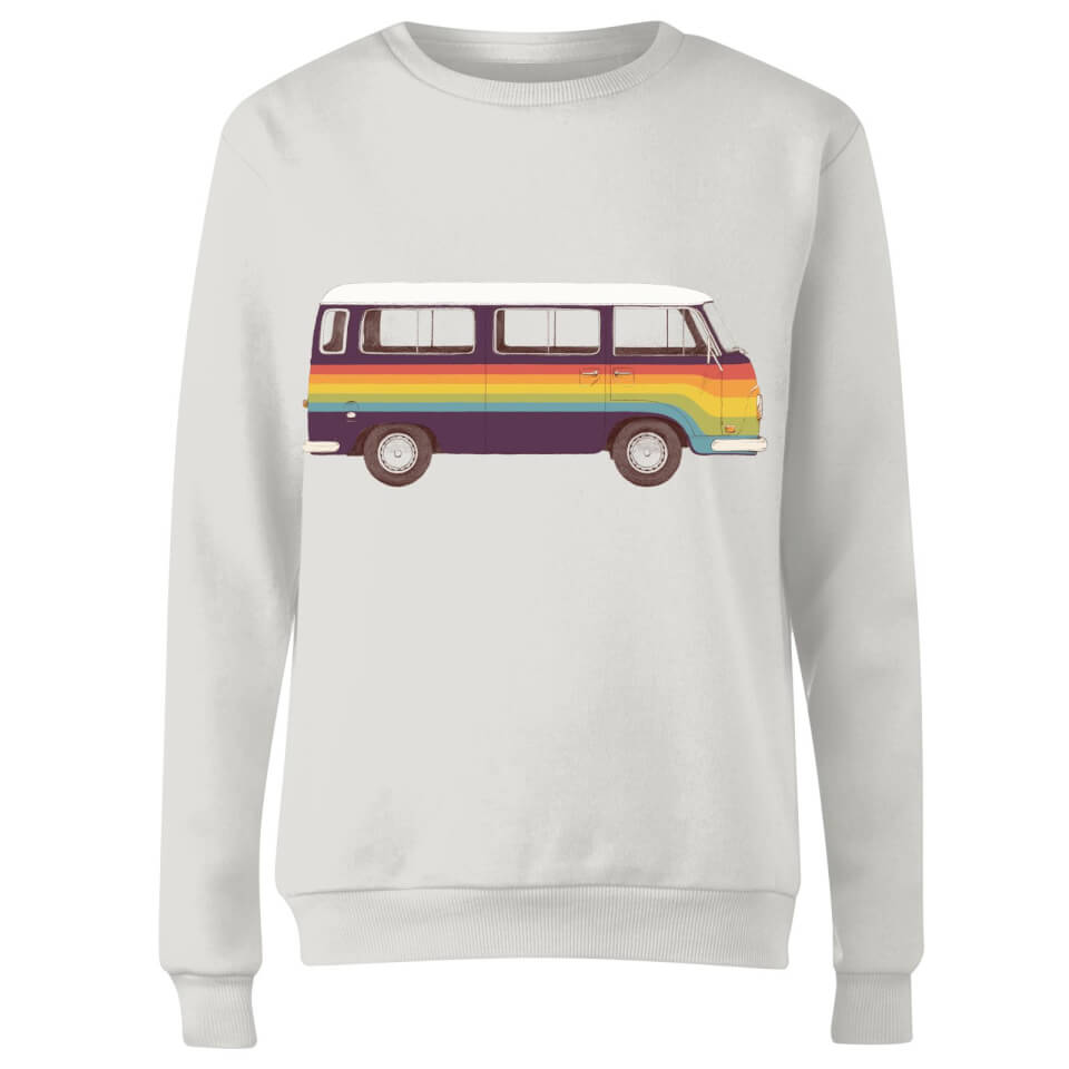 Rainbow Van Women's Sweatshirt - White