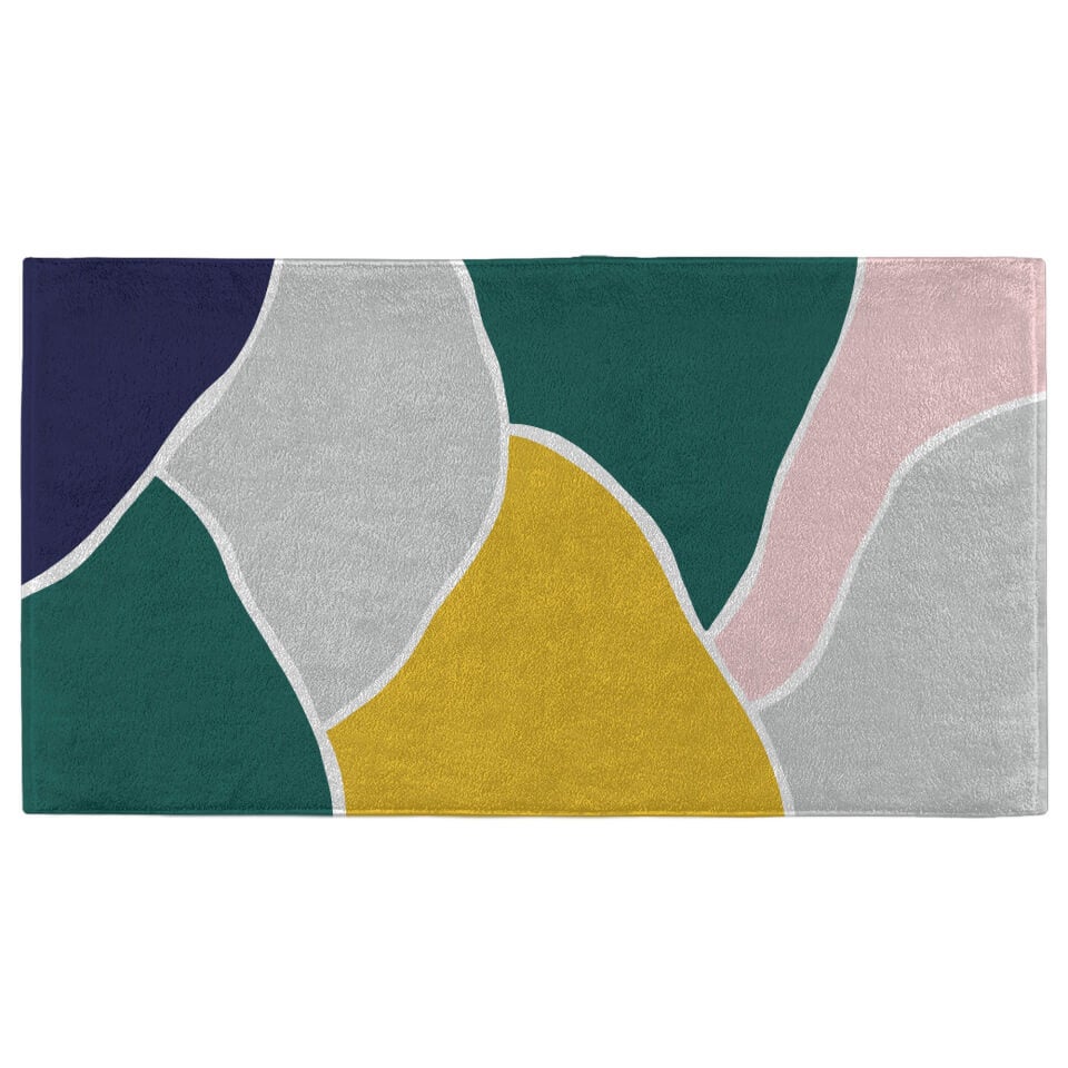 Hand Towels Abstract Hill Pattern Hand Towel