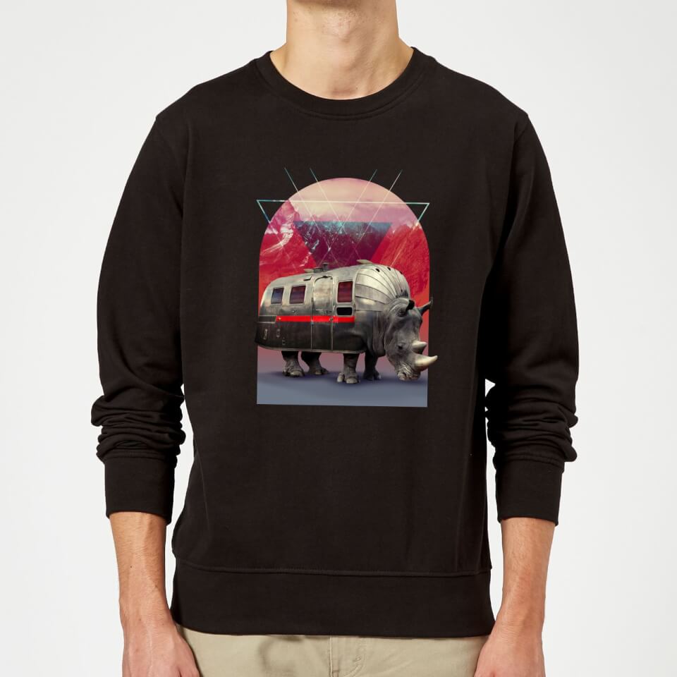 Ikiiki Rhino Sweatshirt - Black
