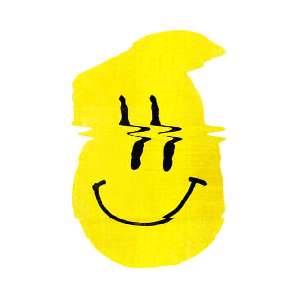Ikiiki Smiley Women's Sweatshirt - White 0