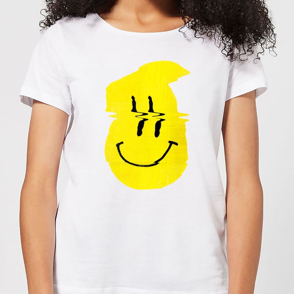 Ikiiki Smiley Women's T-Shirt - White