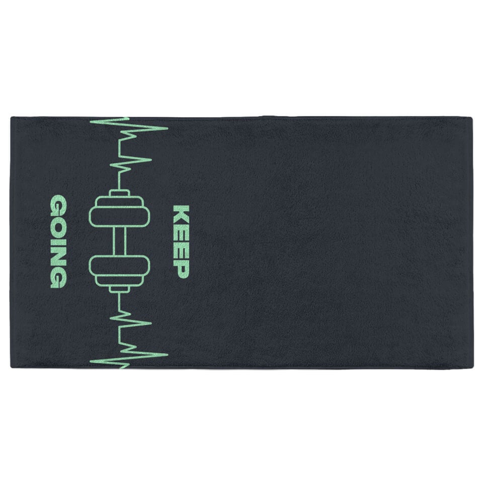 Keep Going With Your Weights Fitness Towel