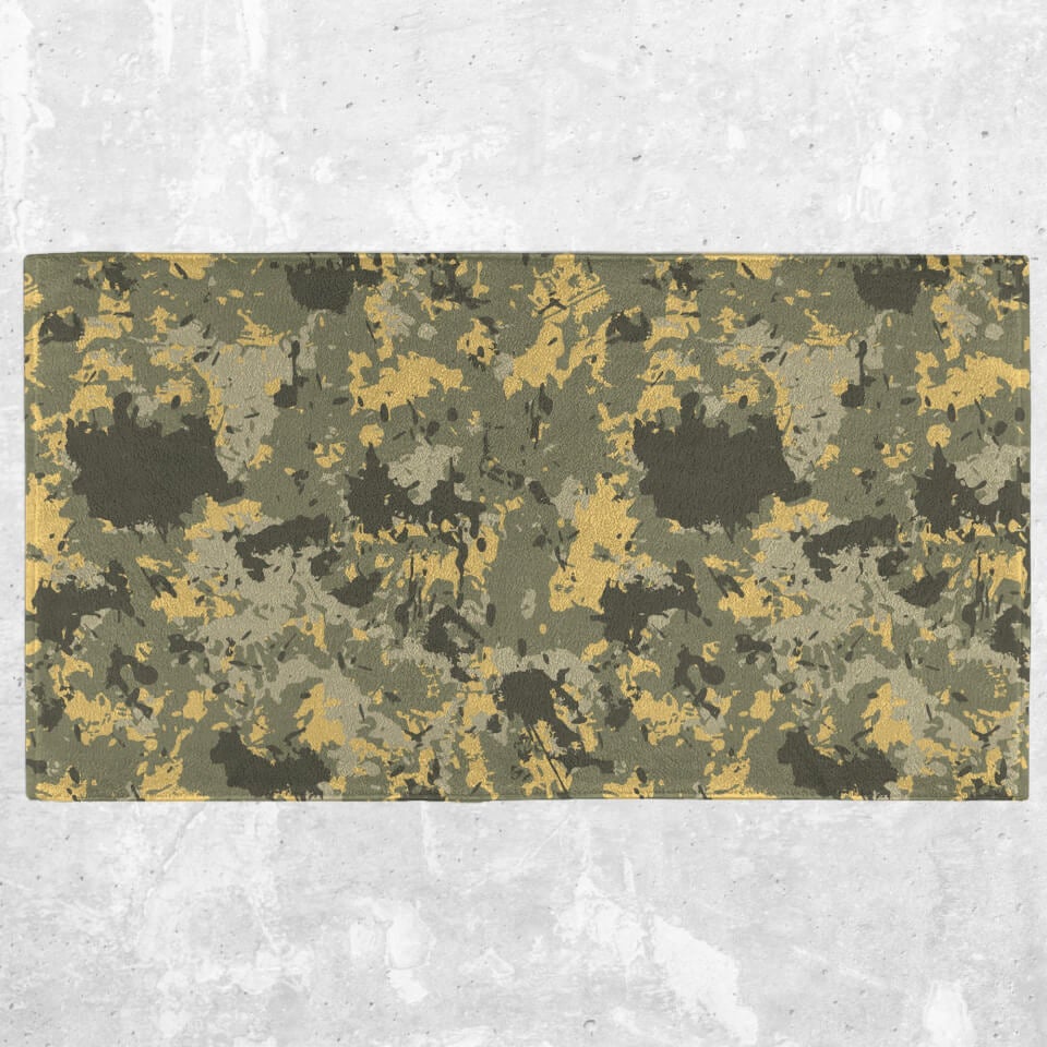 Forest Camo Fitness Towel 0