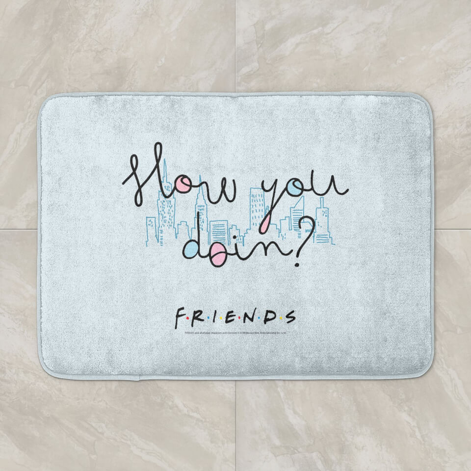 Friends How You Doin? Bath Mat