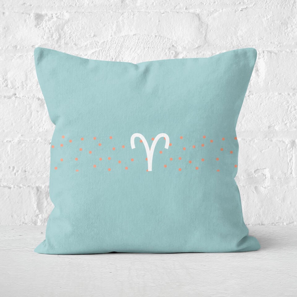 Pastel Aries Square Cushion