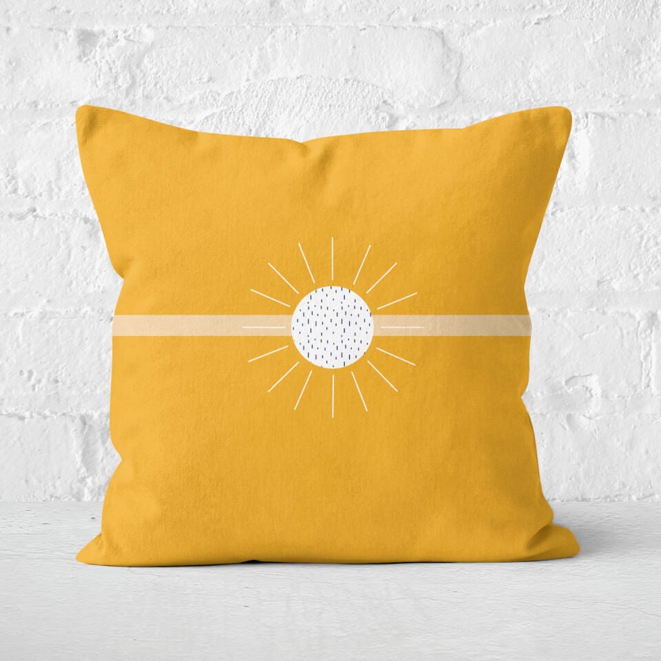 Sun-rays Square Cushion
