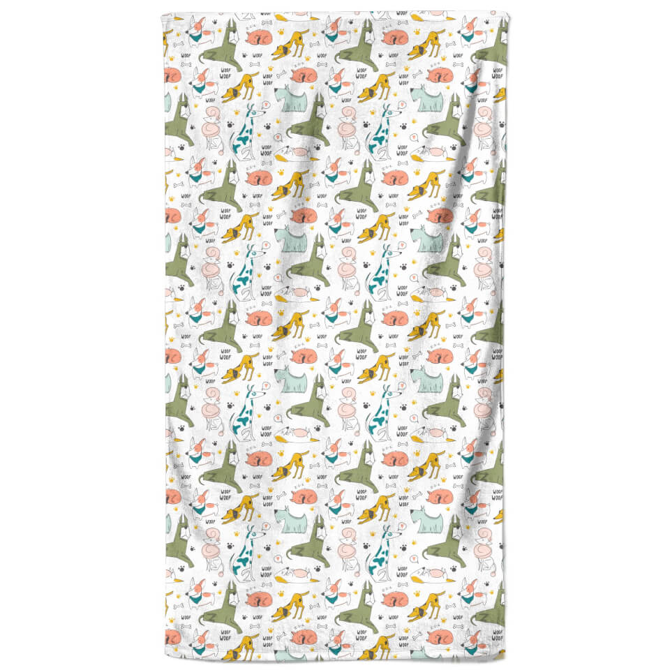Dogs Beach Towel