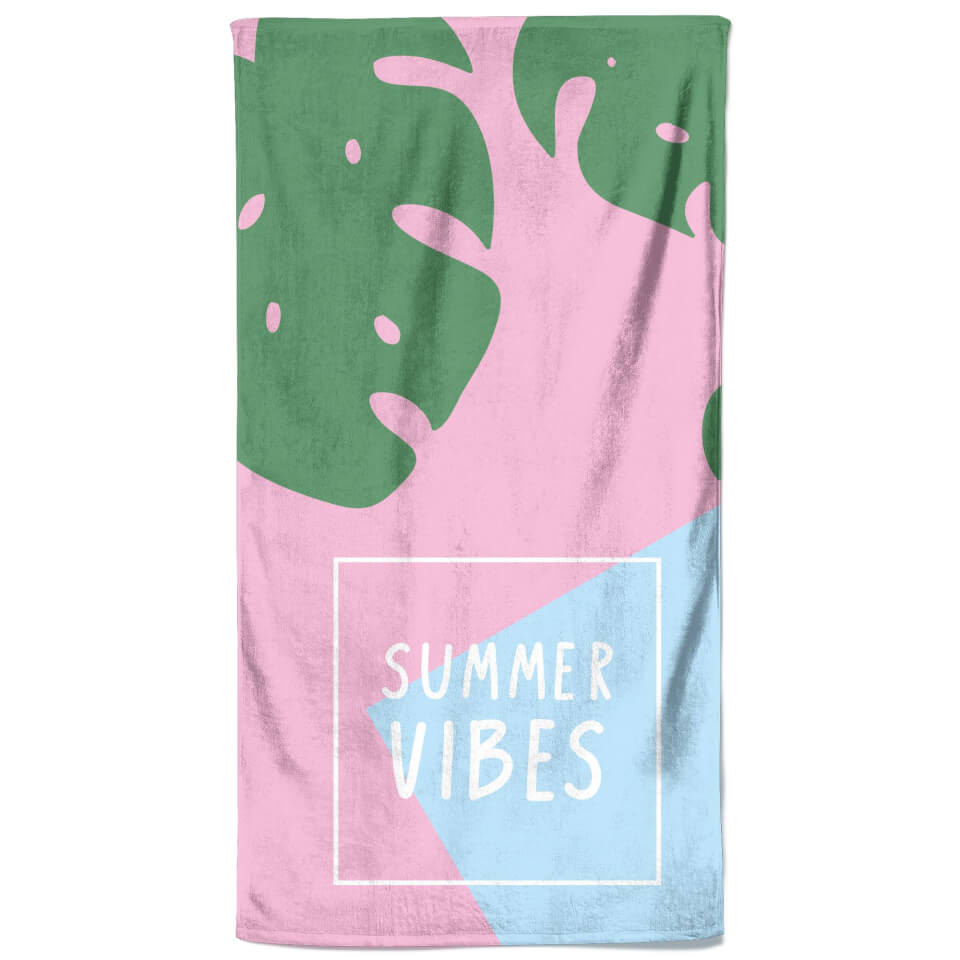 Summer Vibes Beach Towel
