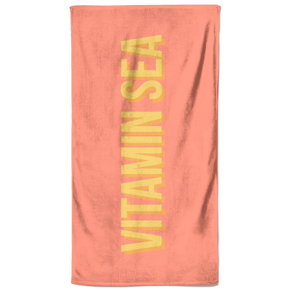 Vitamin Sea Beach Towel